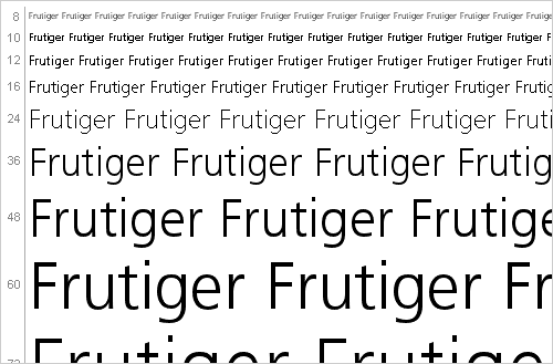 Frutiger 65 Font Free Download